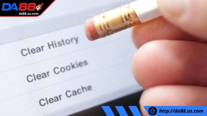 Xóa cache trên trình duyệt anh em sử dụng