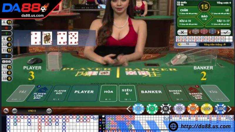 Một số game hot tại casino trực tuyến DA88 